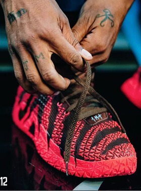 Nike/耐克 Ja 3莫兰特三新年EPYFTH舒适篮球鞋男款红色IB6509-200