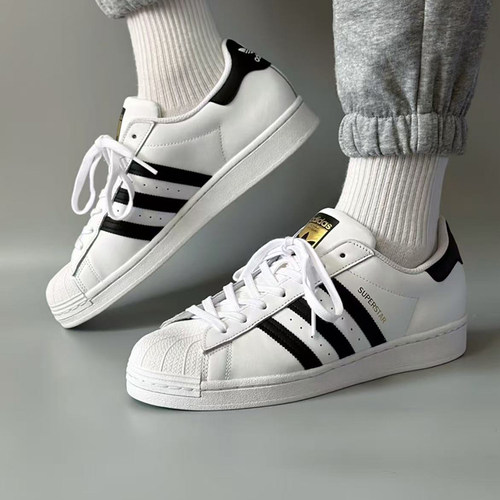 SUPERSTAR贝壳头白黑色