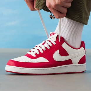 Vision Court 防滑耐磨低帮板鞋 男款 002 Nike 白灰HM9862 耐克