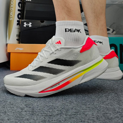 adidas/阿迪达斯Adizero SL2 低帮休闲跑步鞋男女款黑白IF6748