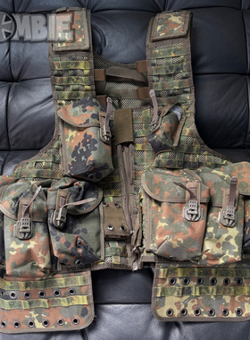 德军德国户外战术斑点背心多功能杂物附件包IDZ防寒阻燃保暖手套