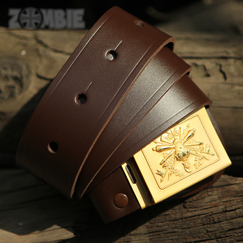 意大利纯牛皮真皮腰带防过敏休闲