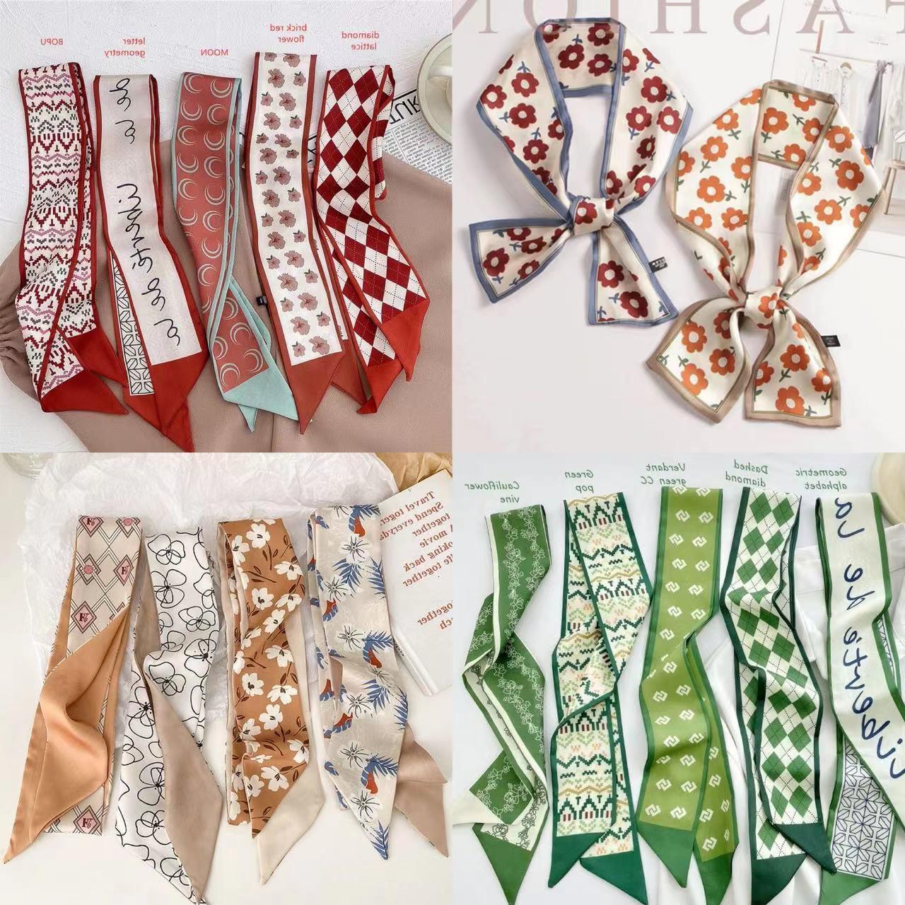 礼品盒装饰长条丝巾百搭发带飘带礼丝巾蝴蝶结圣诞元旦春节送礼