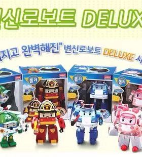 特价 韩国进口 正品POLI汽车 儿童玩具 变形警车消防车飞机玩具