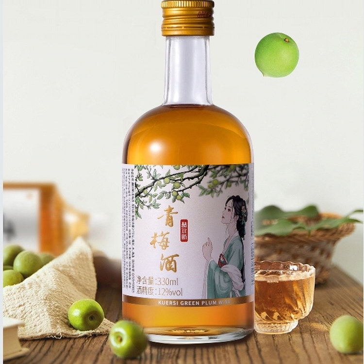 宝佳适酷尔斯青梅酒330毫升 500毫升 12度 低度果酒贵州黄氏酒厂