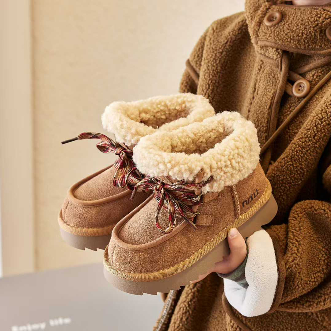 儿童大棉靴子冬季新款加厚绒棉鞋
