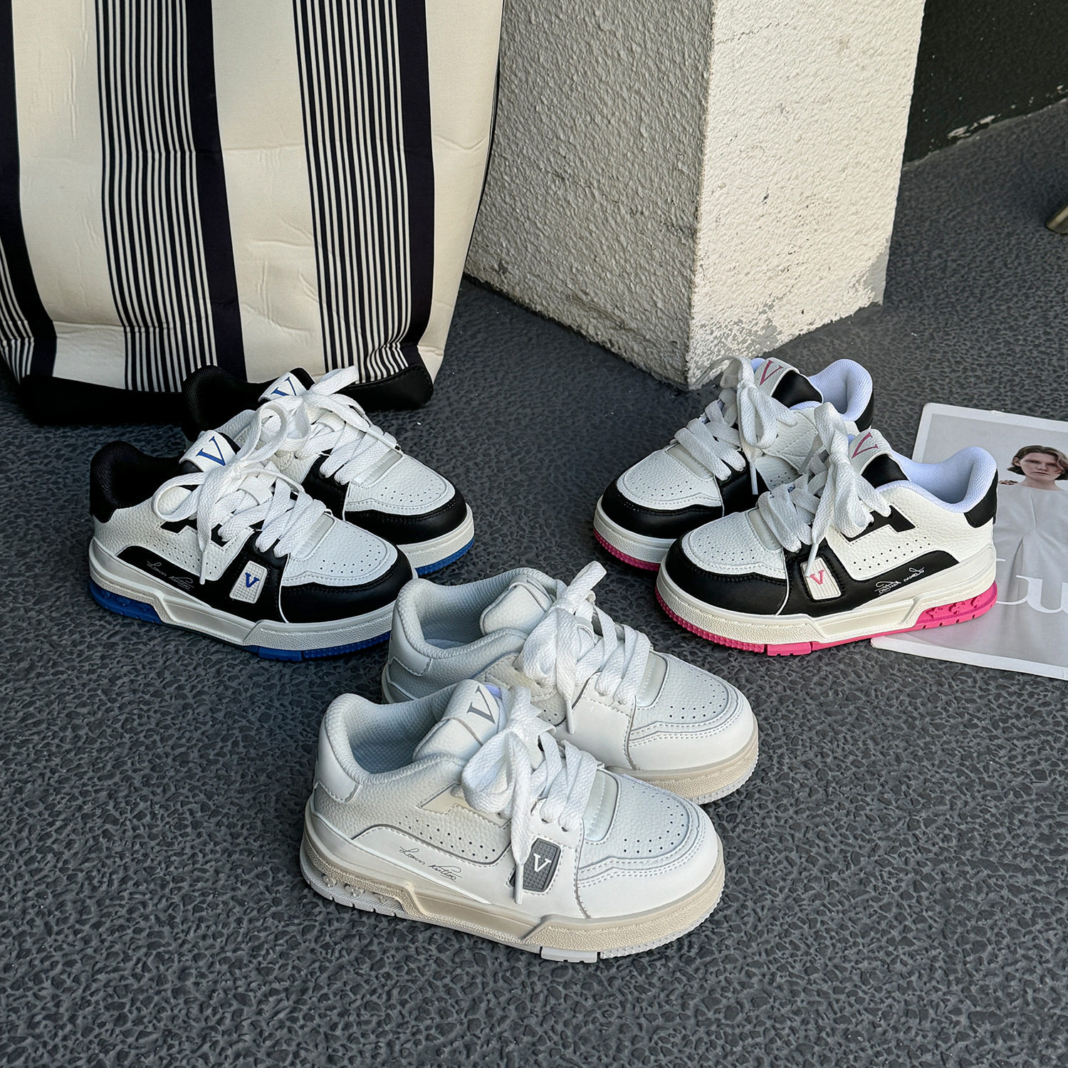 真皮儿童板鞋2025春秋新款女童运动鞋时尚百搭中大童男童学生鞋子,童鞋/婴儿鞋/亲子鞋,板鞋,淘宝优惠券,粉丝福利购,淘宝优惠卷