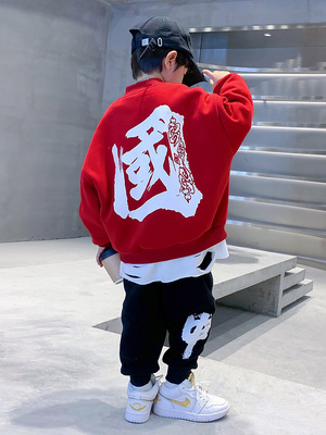 男童春秋款套装小男孩儿童