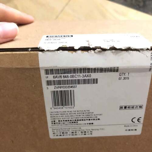 可议价6AV6648-0BC11-3AX0仅开封，1个S