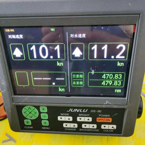 议价JUNLU俊禄船用多普勒 DS-90计程仪显示器分显，接上电可维修