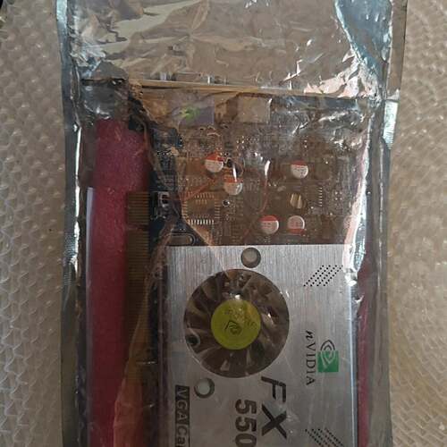 可议价NVIDIA FX5500显卡，256MB DDR，PCI接
