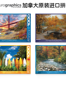 Eurographics 加拿大进口拼图成人拼图 闪电击中树 1000片 益智