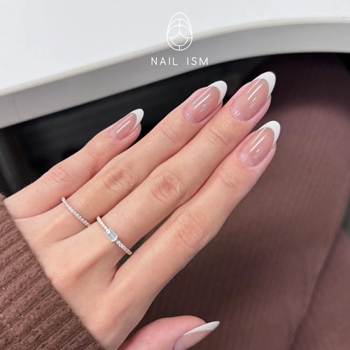 【NAILISM 经典法式】高位法式白色简约日常气质高级自然美甲
