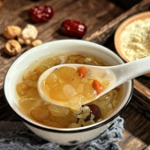 台州特产金喜玉露罐头食用菌850g开罐即食 酒店宴席雪耳银耳汤