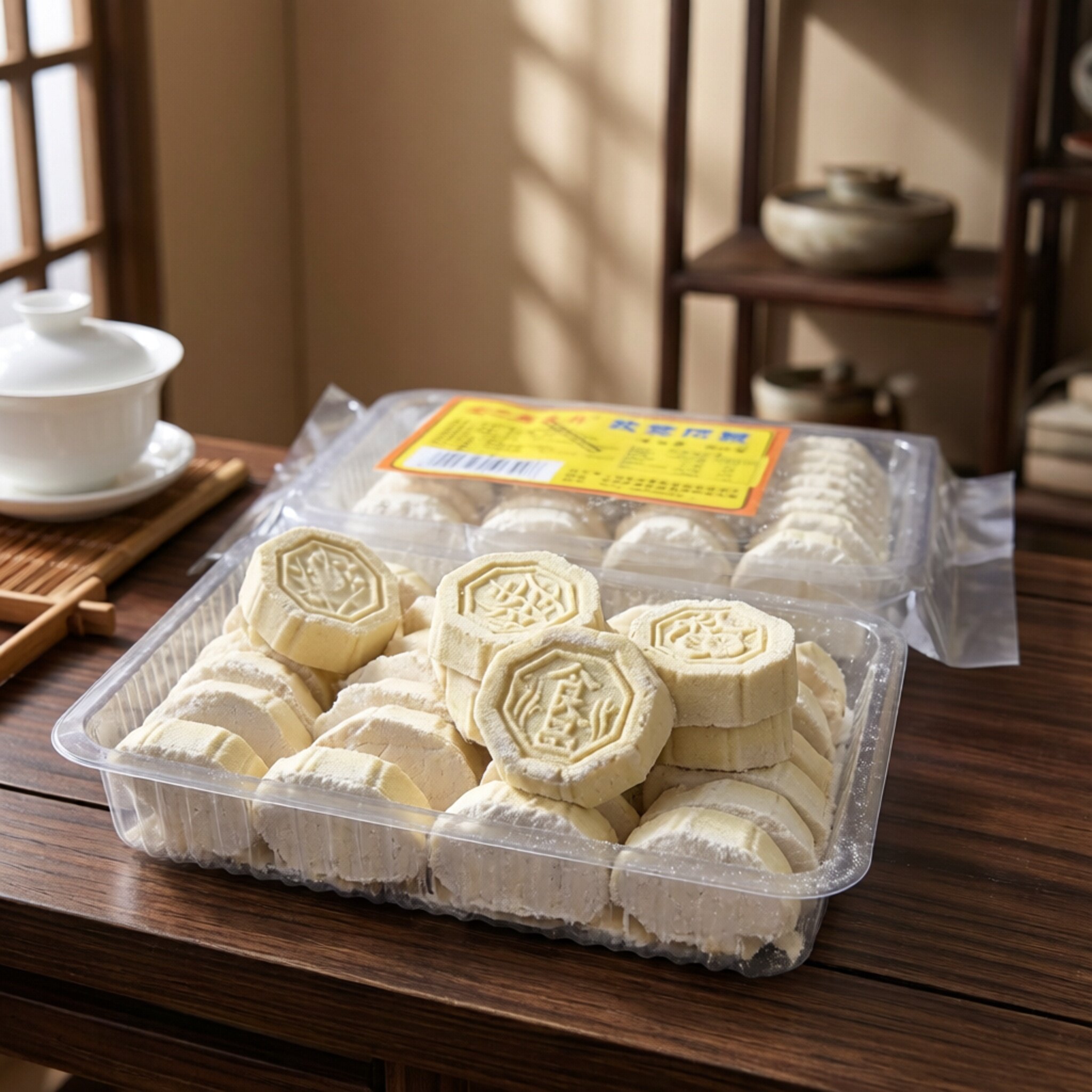 宁波奉化特产松花印糕手工怀旧老式传统糕点米糕点心休闲零食即食