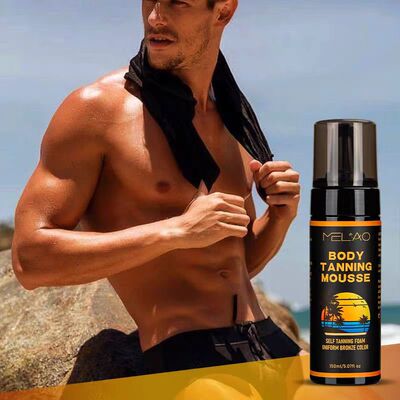 Disposable Tanning Mousse Sunless一次性或持久美黑慕斯油免晒