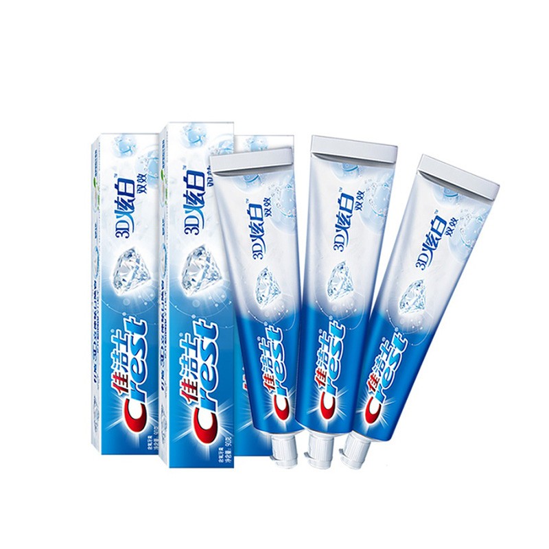 佳洁士炫白持久薄荷茉莉含氟牙膏