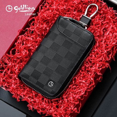 Ключница, кожаный замок, картхолдер, новая коллекция, из натуральной кожи, воловья кожа