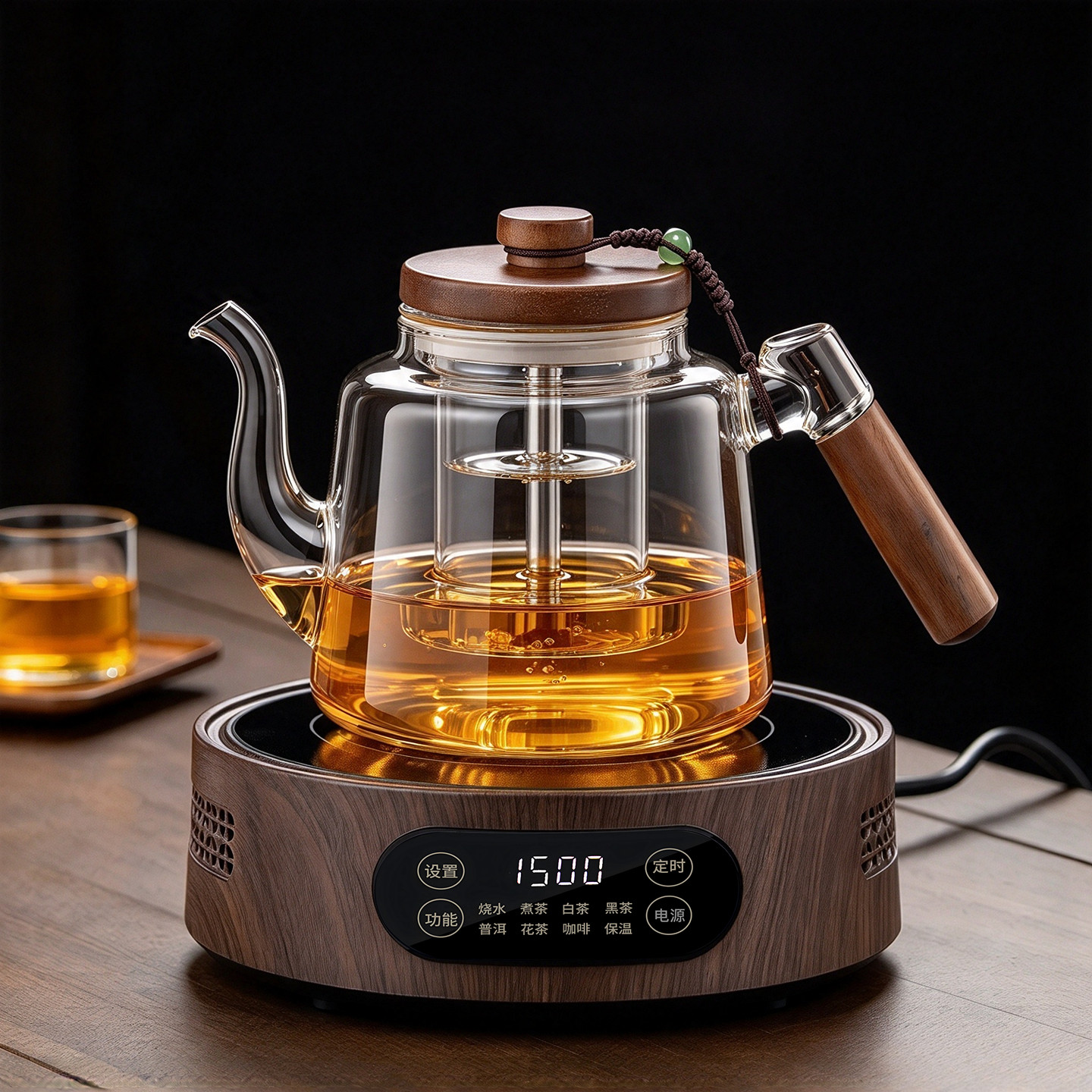 玻璃煮茶壶2026新款加厚大容量烧水泡茶壶煮茶器电陶炉养生壶套装
