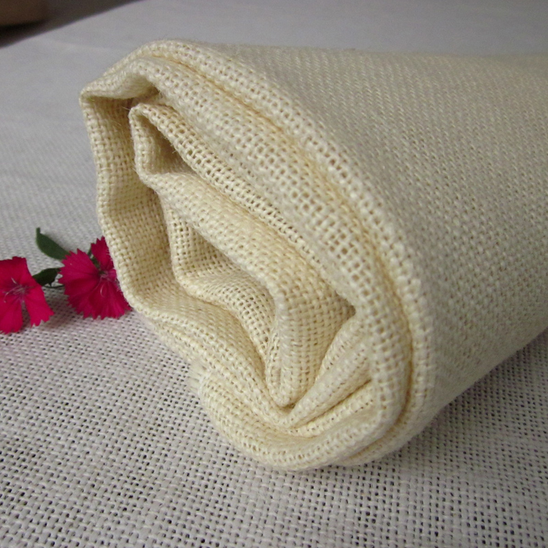 0半漂粗麻布装修背景DIY手工清仓