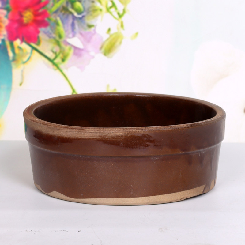 盆陶瓷兔子盆土陶盆小号兔子盆