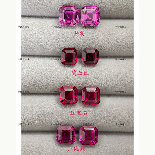 提拉法培育宝石鸽血红宝石