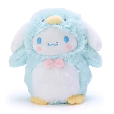 日本正版企鹅毛绒玩具布娃娃公仔