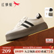 运动厚底板鞋 红蜻蜓小白鞋 女 女鞋 子百搭休闲鞋 女款 春秋复古德训鞋
