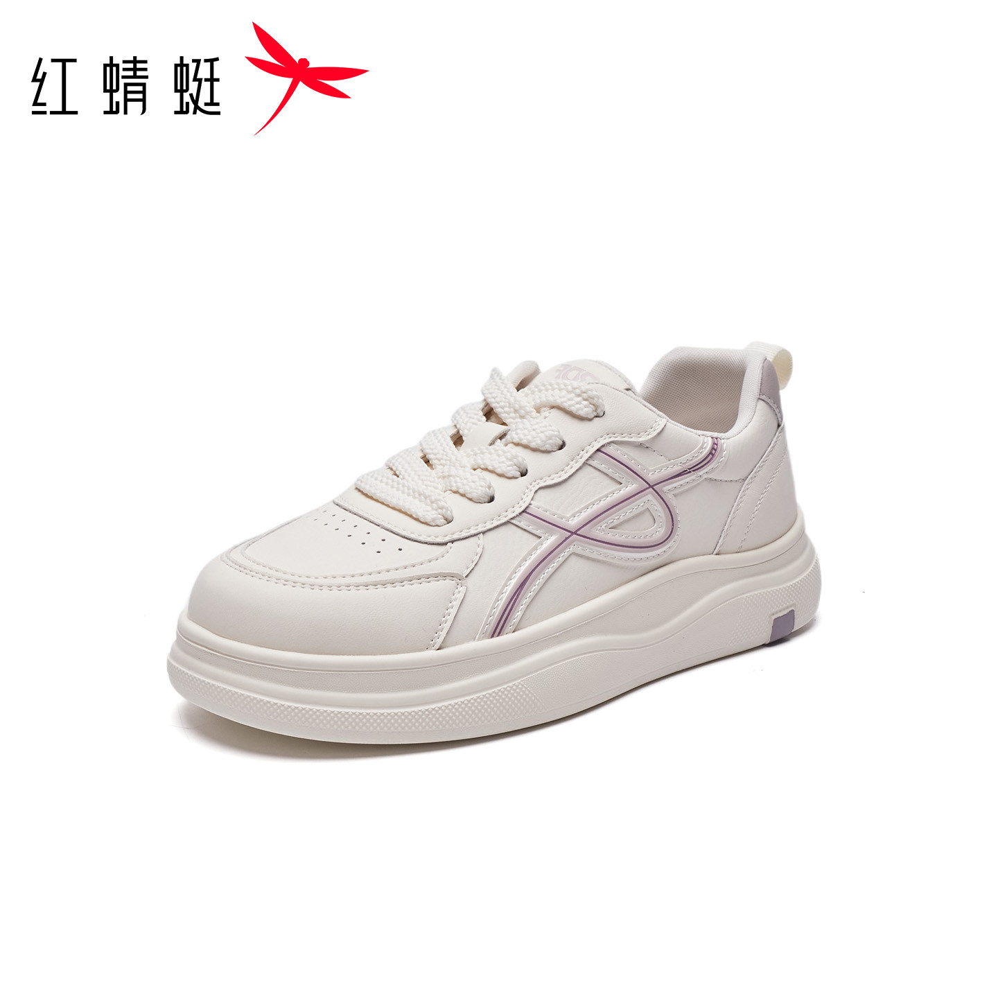 【门店发货】红蜻蜓2026秋季新品时尚休闲板鞋女单鞋MBQ7801900
