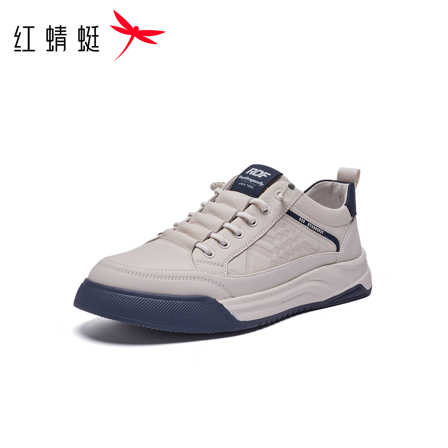 【门店发货】红蜻蜓2026秋季新品时尚休闲板鞋男单鞋AQ7135100