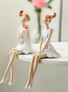 可爱女孩小精灵花仙子家居摆件