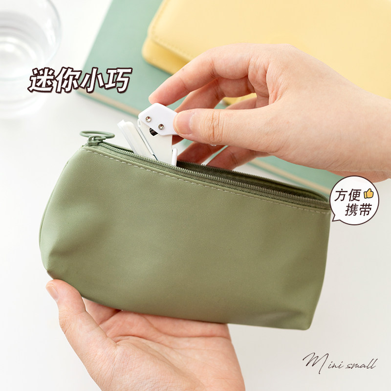 LEHE 편지지 펀처 루스 리프 링 펀처 학생 단일 구멍 링 구멍 작은 수첩 종이 바인더
