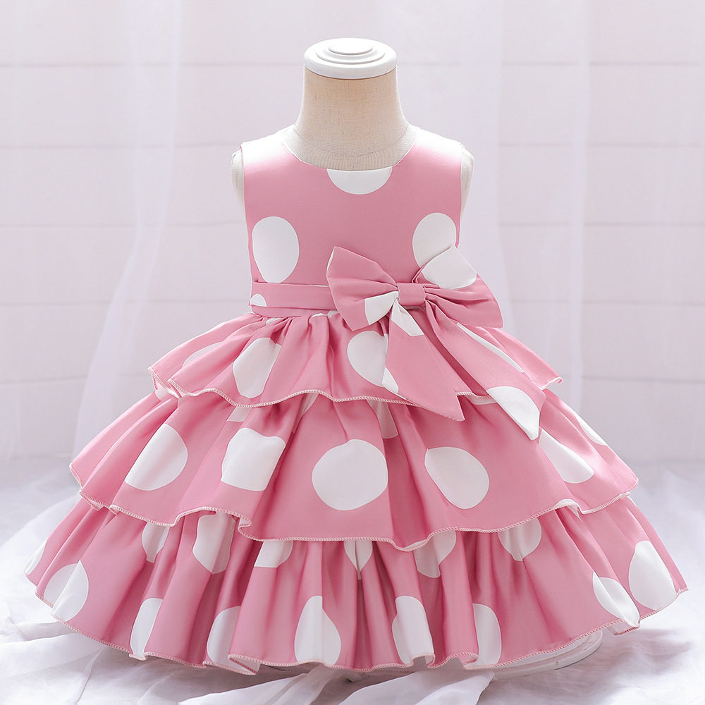 蛋糕裙亚马逊礼服简约公主裙女童