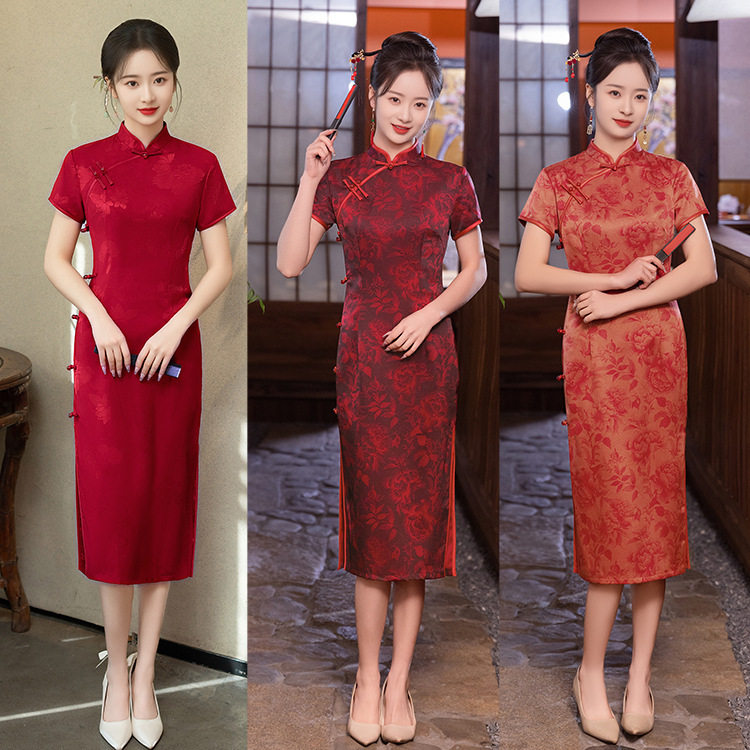 春夏款旗袍2026年新款新中式年轻款版高端气质款中年日常可穿
