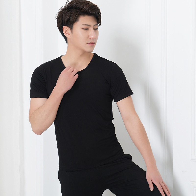 舞蹈服练功服男形体服上衣2026春夏新款长袖男生舞蹈服基础服青春