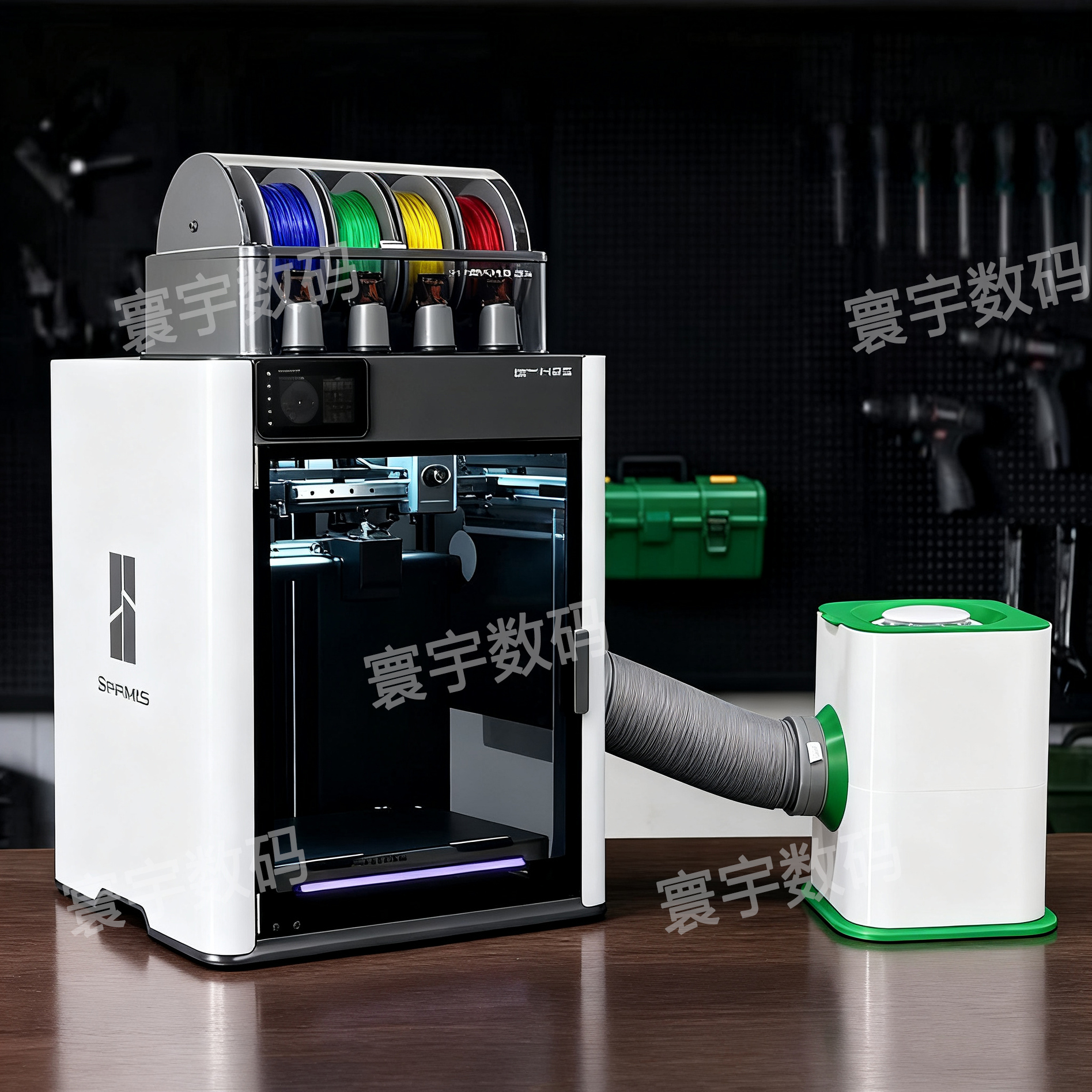 活性炭过滤H2DH2S3D打印机封箱