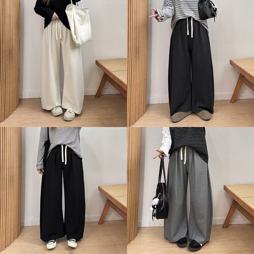 宛宛【2/1 20点清仓不换！】镰刀休闲卫裤