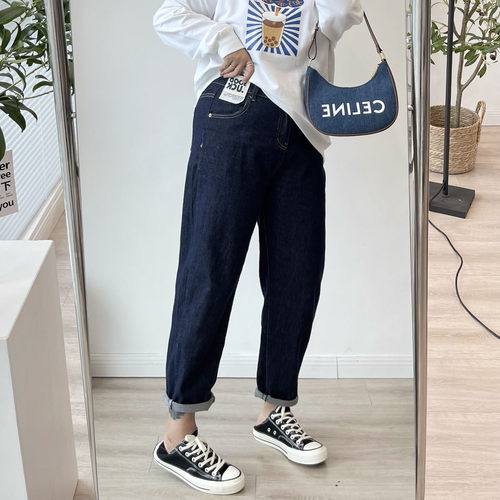 裤子显瘦宽松哈伦裤