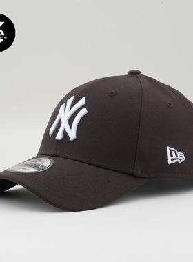 韩国代购NEWERA纽亦华帽子男女通用经典款940硬顶棒球帽咖啡色