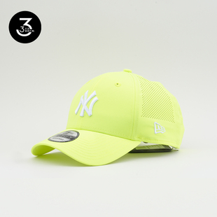 韩国代购 NEWERA速干运动940帽子夏天硬顶NY洋基网眼棒球帽荧光绿