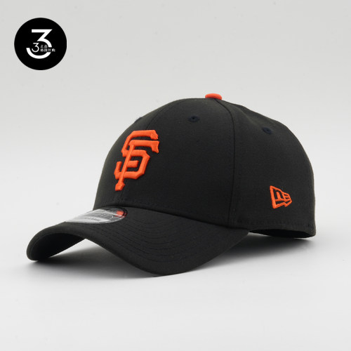 韩国代购NEWERA纽亦华39THIRTY弯沿硬顶封闭式3930棒球帽SF黑色