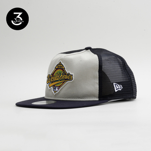 韩国代购 NEWERA纽亦华950平沿网眼可调节高尔夫棒球帽防晒遮阳白