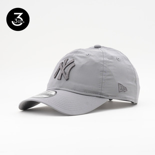 韩国代购 NEWERA纽亦华尼龙速干防晒940软顶大标棒球帽NY洋基灰色