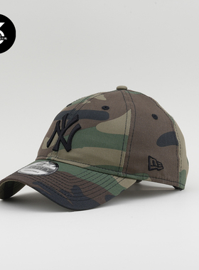 韩国代购NEWERA帽子纽亦华棒球帽软顶大标NY940洋基鸭舌帽绿迷彩