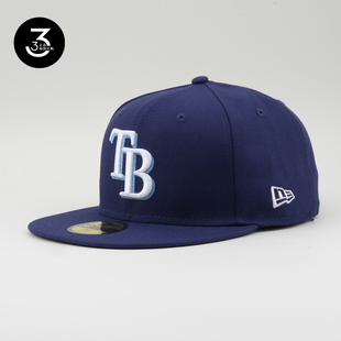 韩国代购NEWERA纽亦华美职棒MLB球队平沿全封闭棒球帽坦帕湾光芒