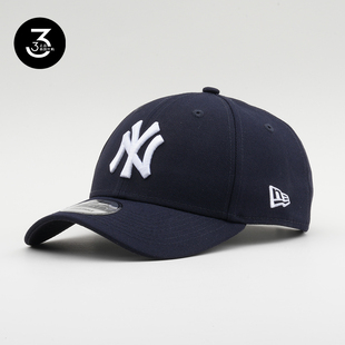 韩国代购 NEWERA纽亦华帽子MLB球队标940硬顶棒球帽NY纽约扬基藏青
