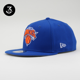 韩国代购NEWERA纽亦华NBA球队棒球帽950平沿硬顶纽约尼克斯宝蓝色