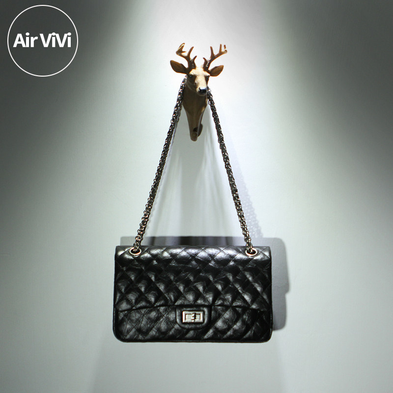 Airvivi-19S87-欧洲站新款经典大象纹牛皮菱格包 真皮女包链条包,箱包皮具/热销女包/男包,腋下包,淘宝优惠券,粉丝福利购,淘宝优惠卷