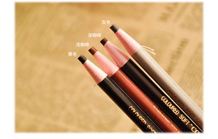 拉线眉笔 防水拉线笔1818眉笔 影楼专用染多色可混拍