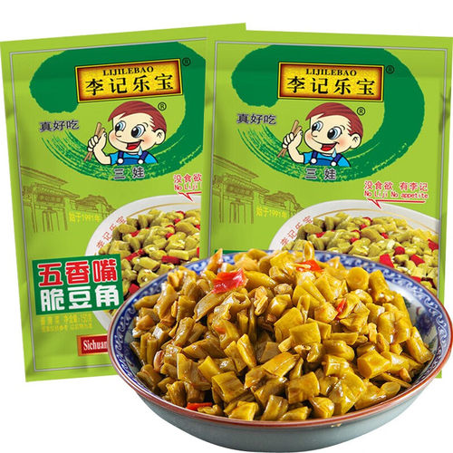 李记乐宝五香嘴脆豆角泡菜酸豇豆